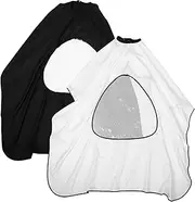 Baluue Barber Accessories Hair Cutting Cape with Durable Material 2pcs Set for Hair Stylists