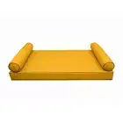 STYLE5 Mattress & Pillow Daybed Porch Swing Contrast Trim Twin AD108 COVERS ONLY