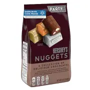 Hersheys Nuggets Assorted Chocolate Candy Mix 31.5 Oz Bulk Individually Wrapped.