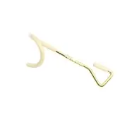 (33mm Khaki)Camping Light Pole Mount Hook Outdoor Canopy Tent Attachment DS