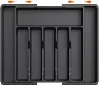 Expandable Kitchen Utensil Tray Organizer - Large Capacity, Adjustable Cutlery