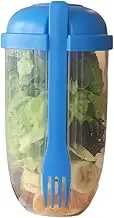 Snblzhef Yogurt Cup withSpoon andLid Reusable Breakfast Salad Cup Reusable Kitchen Supplies A