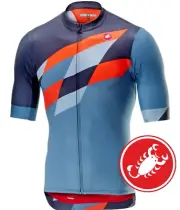 NEW Castelli Tabula Rasa Multicolor Jersey FREE SHIPPING Size M - L
