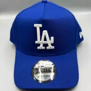 Los Angeles LA Dodgers Hat Men Blue Gray 9Forty New Era Snap Back Cap New