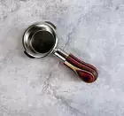 Coffee Espresso Vacuum Dye Wood 58mm Breville Bottomless Portafilter - Short Red