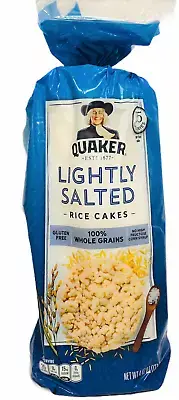 Quaker Lightly Salted Gluten Free Rice Cakes 4.47 oz