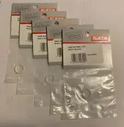 SATA JET FULL SIZED GRAVITY FED GUNS FLUID INLET SEAL JETS 100-X5500 (5 Pack)