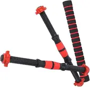 Gatuida Dumbbell Bar Barbell Set 1 Set of Dumbbell Connecting Rods Made of Steel Foam Pvc for Strength Training
