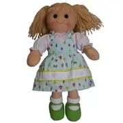 Hopscotch Lovely Soft Rag Doll PIPPA Girl Dressed Doll Large 35cm
