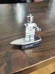 Custom 3rd Party Silver Surfer Minifigure