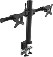 Monitor Arm Mount 110D Black. for Two Monitors from 17" to 30". Supports up to 10 kg of Weight per arm.