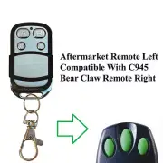 Garage Door Remote Control Compatible with C945 3 green button + paw bear claw