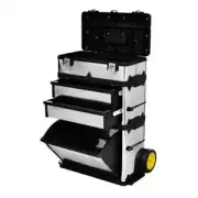 3-Part Rolling Tool Box with 2 Wheels SP