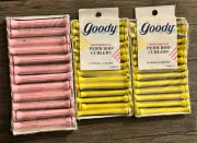 Goody Professional Perm Rod Curlers 2 Packs of 14 Small 1 Large Pack NOS #435/4