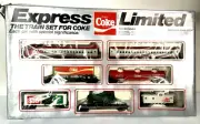 EXPRESS LIMITED 2 HO Train Set For Coke W/ Tracks & Transformer NOS!