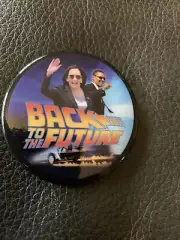 2024 Kamala Harris Back To The Future Political Pin Button