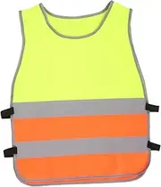 Outanaya Reflective for High Visibility Jogging Vest Comfortable and Secure Fit for Outdoor Activities Durable Design for Enhanced Protection