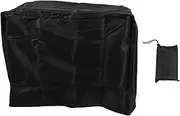 420D Silver Coated Fabric Portable Generator Dust Cover, Sunproof with Ventilation Ports, for Outdoor Use (-3117250016013)