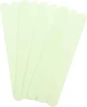 EXHUMKY 12pcs Non- Stair Treads Peel Stick Glow Dark Anti- Tape for Steps Safety Indicator for Bathtubs and Showers Floor Stickers