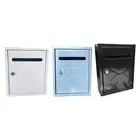 Wall Lock Mailbox Outdoor Mailbox Metal Mailbox Durable Versatile 8.5x12x2.8