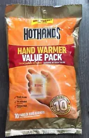 HotHands Hand Warmer 10 Count Value Pack 8/27