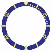 Submariner Bezel Insert For Rolex Old Vintage Model Submariner Blue/TT 16808