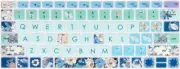 Cover Skin for Microsoft Surface Pro 7 2019/Surface Pro 6 2018 Silicon Keyboard