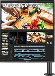 LG 27.6" DualUp 16:18 SDQHD Nano IPS Monitor with 90W USB