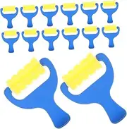 16pcs Graffiti Sponge Brush Painting Supplies for Wall Brush Roller Mini Painting Kit Stamps Rollers for Diy Craft Drawing Tools Drawing Tools Sponge
