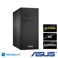 在飛比找momo購物網優惠-【ASUS 華碩】13代I5六核心桌上型電腦(H-S500T