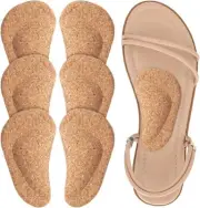 Dr. Foot's Gel Arch Support Cushions for Flat Feet, Shoe Insoles for Flat Feet