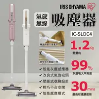 在飛比找樂天市場購物網優惠-日本IRIS 極細輕量氣旋式 自動偵測灰塵直立 無線吸塵器 