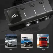 Car Cigarettes Charging Adapter with 3A2C Outlets for Mobile Charging