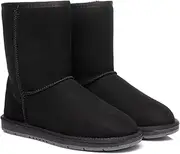 [UGG AUSTRALIAN SHEPHERD] UGG Classic Short Boots for Women's Men's Uggs Premium Twinface Sheepskin Snow Boot Water Resistant Black Grey Chestnut Chocolate Shoes Best Gifts