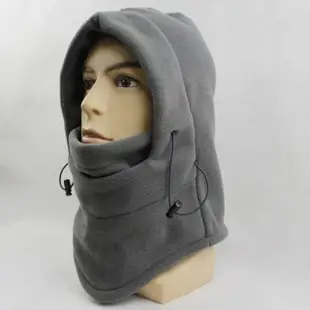 【E.City】多功能加厚防風3D抓絨保暖面罩圍脖帽(戶外保暖實用)