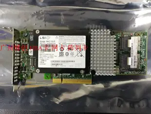 |限時下殺|LSI 9261-8i陣列卡 磁盤陣列 支持Raid5 SAS卡 有9260-8I 帶電池
