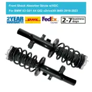 For BMW X3 G01 X4 G02 sDrive30i 2018-2023 Pair Front Shock Strut Assembly VDC (for: BMW)