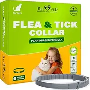 Rolf Club 3D FLEA Collar for Cats - Flea and Tick Prevention for Cats - Cats Flea and Tick Control for 8 Months - Safe Tick Repellent - Waterproof Tick Treatment