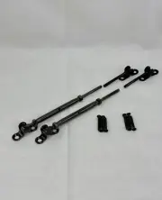 30pcs Muzata Cable Railing Kit, Black, 1/8” Cable T316 Stainless Swage Toggle