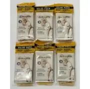 (6) 2020 Topps Allen & Ginter Baseball Cello Packs 6 Pack Lot Fat Value Pack MLB