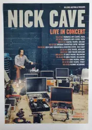 Nick Cave 2014 A2 Australian Tour Poster