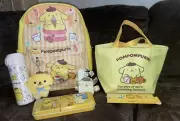Sanrio Pompompurin Backpack Set / Bundle School Lunch Water Bottle ID …