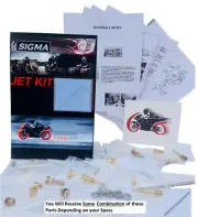 CBR1000F 6 Sigma Jet Kit Honda Hurricane CBR 1000 F Custom Carb Stage 1-2-3-7