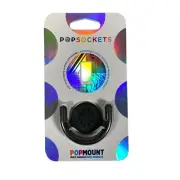 PopSockets PopMount Multi-Surface Mount PopSockets PopGrip Black NEW