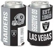 Las Vegas Raiders Color Block Can Cooler 12 oz.