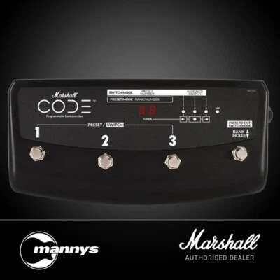 Marshall PEDL-91009 Footswitch for Code Series Amps