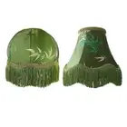 Lampshade Table Lamp Shade Easily Install Sturdy Vintage Decorative Green