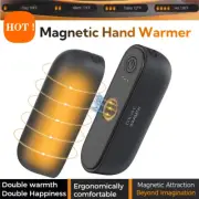 2 in 1 Magnetic Rechargeable Electric Portable Hand Warmer Pocket Heating Warmer