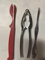 Crab Leg Seafood Opener Tools 3 Piece Set