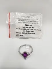 Bomb Party 'Lost Without You " Purple Size 9